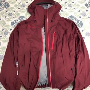 Mammut hard shell windbreaker jacket